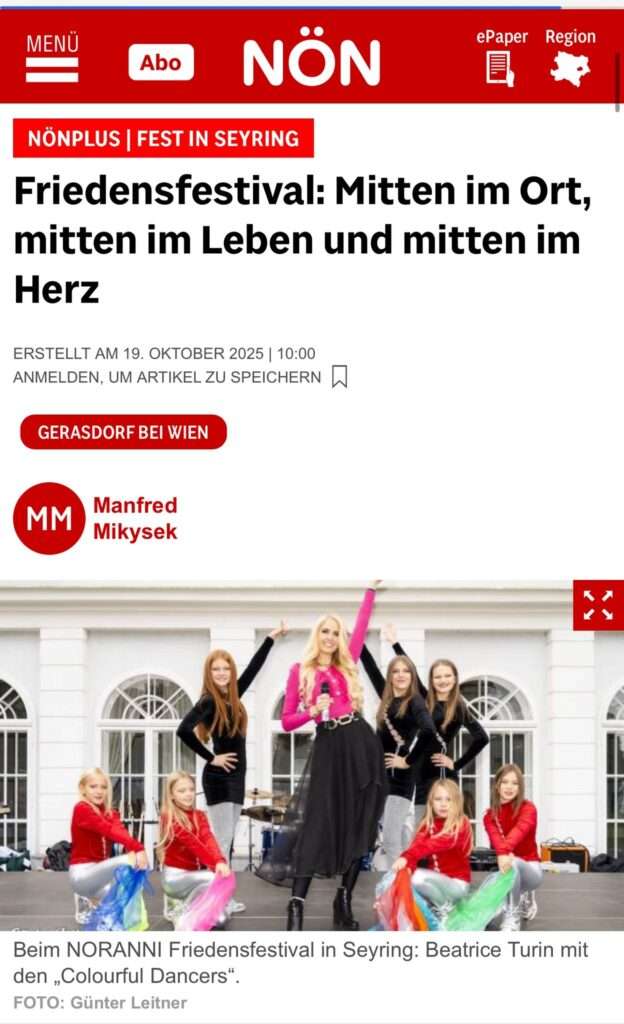 NÖN Friedensfestival 102025